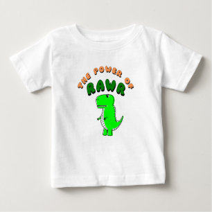 T-shirt T-Rex O Poder Da RAWR
