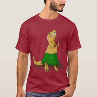 T-shirt T-Rex Ukulele