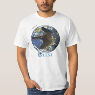 T-shirt T satélite do valor da procura