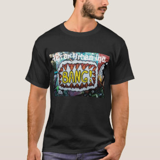 T-shirt "T-shirt 4Ever urbano brandnew" com texto e