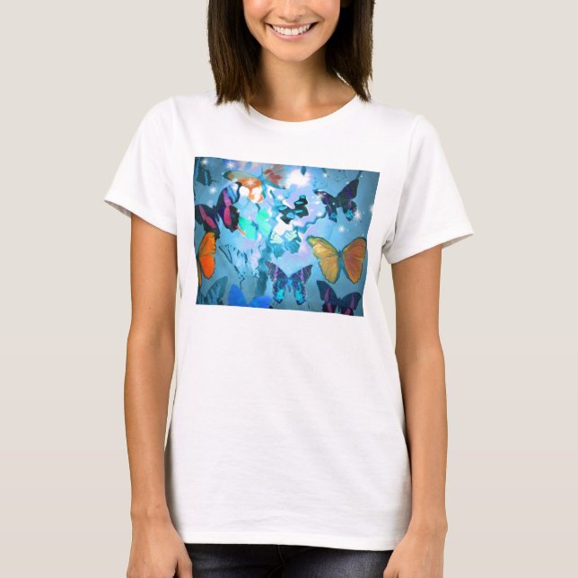 T-shirt T-Shirt, Butterfly Heaven (Frente)