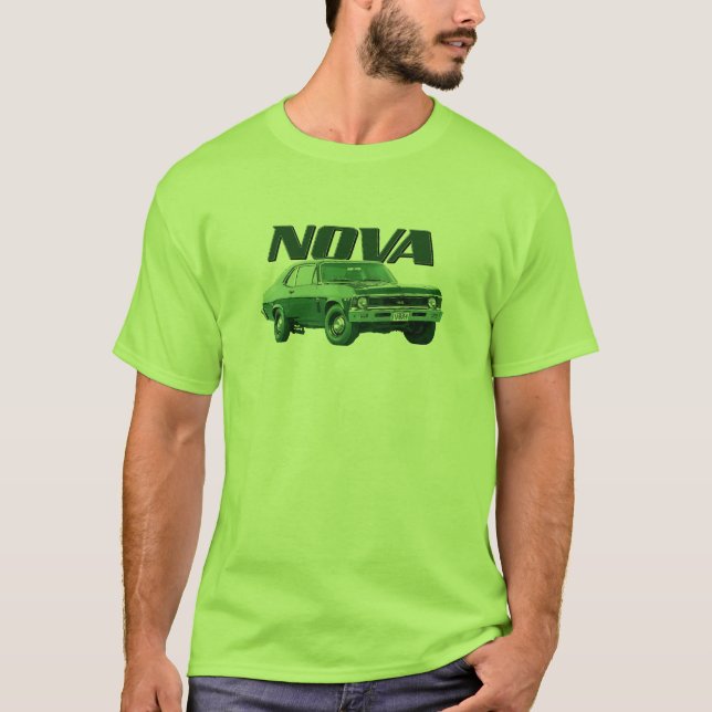 T-shirt 'T-shirt da nova de 69 Chevy (Frente)