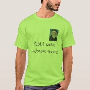 T-shirt t - shirt o Abbot pedra