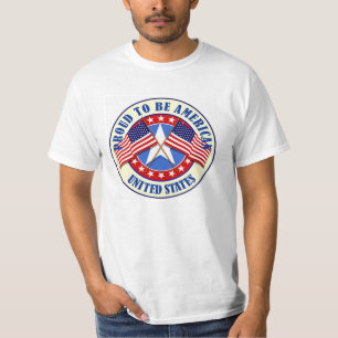 T-shirt T-Shirt/Orgulhoso de ser americano