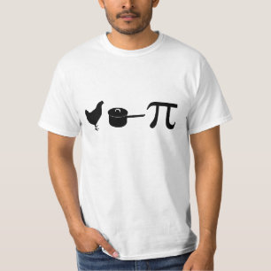 T-shirt T-shirt, pote Pi da galinha