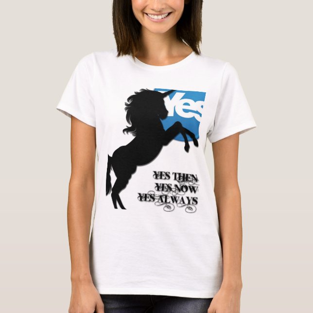 T-SHIRT (T-SHIRT) SIM ENTÃO, SIM AGORA, SIM SEMPRE (Frente)