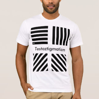 T-shirt T - shirt Testaztigmatizm J2M