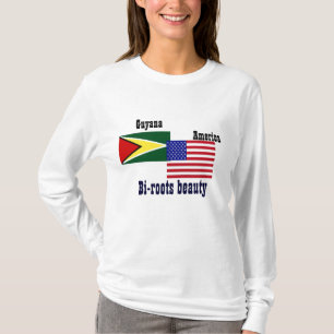 T-shirt t-shirts-americanas-guianense-beleza-bi-raiz