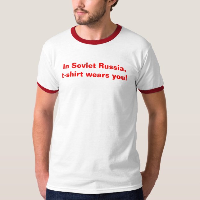 T-shirt T soviético (Frente)