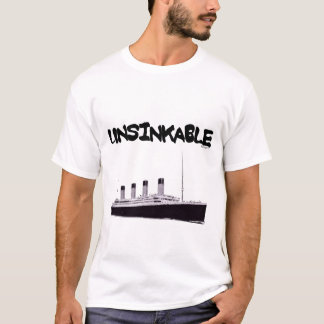 T-SHIRT T UNSINKABLE