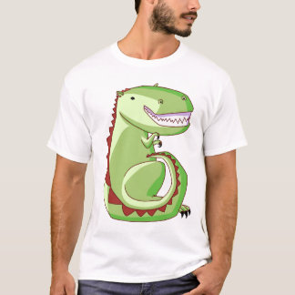 T-shirt T verde de Dino