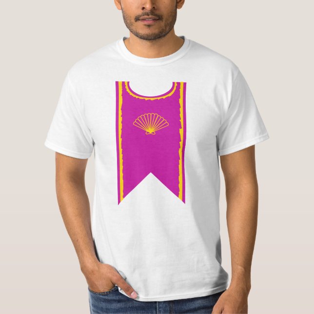 T-shirt Tabard dos anjos de Shell (Frente)