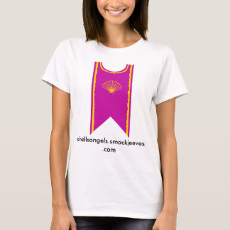 T-shirt Tabard dos anjos dos escudos para senhoras