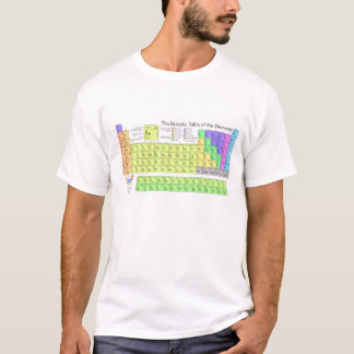 T-shirt Tabela Periódica dos Elementos