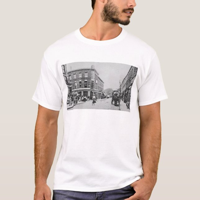 T-shirt Taberna do celeiro, Highbury, c.1900 (Frente)