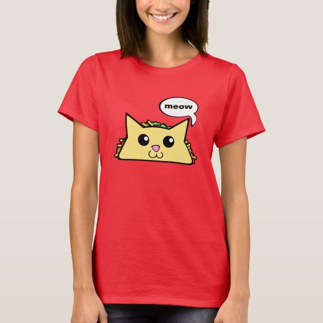 T-shirt Taco Cat (Frente)