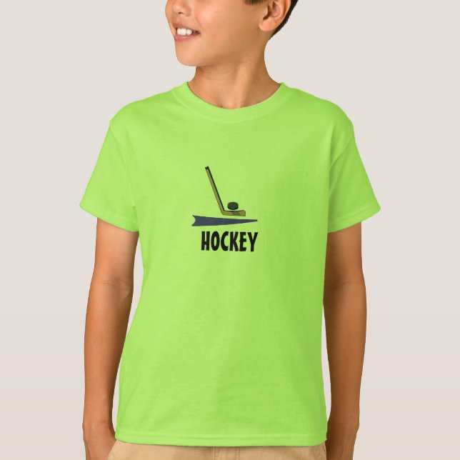 T-shirt Taco de Hockey e Disco (Frente)