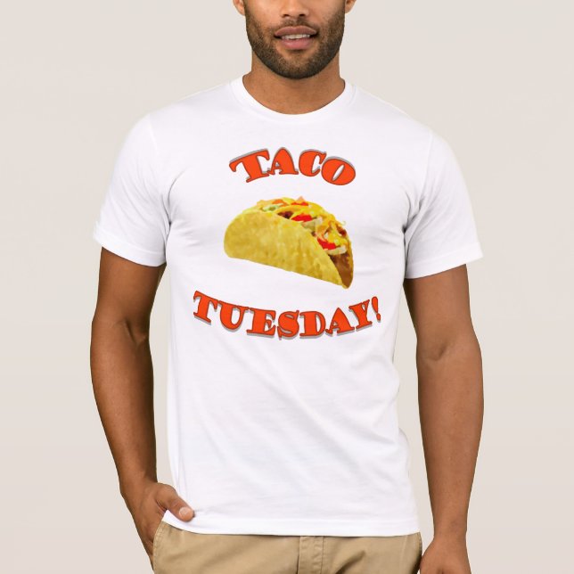 T-shirt Taco terça-feira! (Frente)