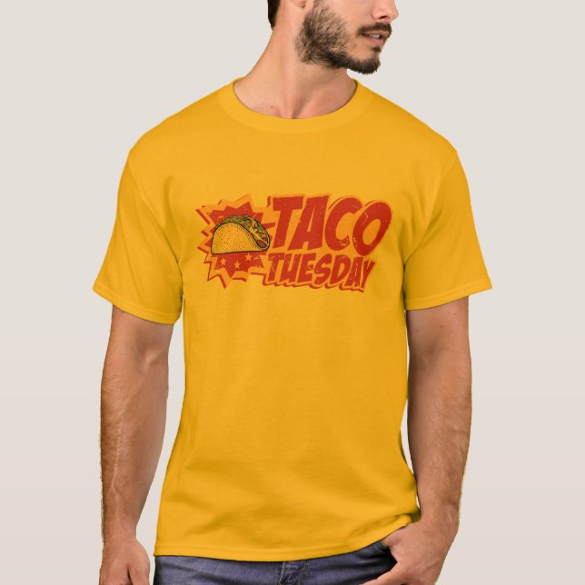 T-shirt Taco terça-feira (Frente)