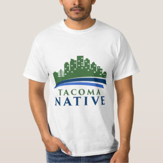 T-Shirt "TACOMA NATIVE GREEN CITY"