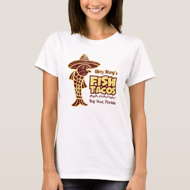 T-shirt Tacos de peixes (Frente)