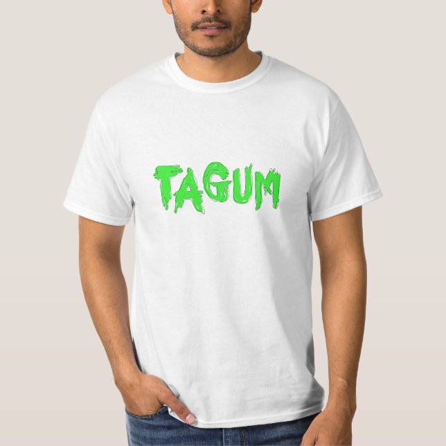 T-shirt Tagum verde (Frente)