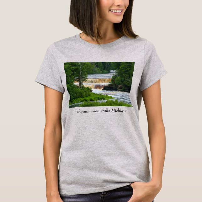 T-shirt Tahquamenon Lower Falls (Frente)