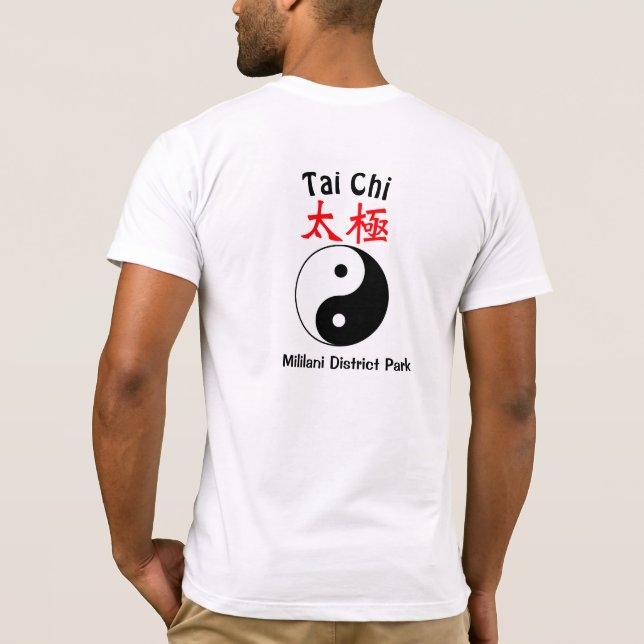 T-shirt Tai Chi (Verso)