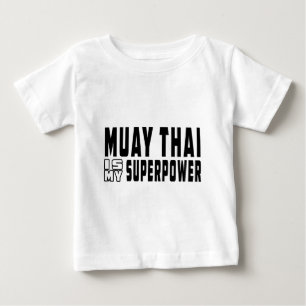 T-shirt Tailandês de Muay é minha superpotência