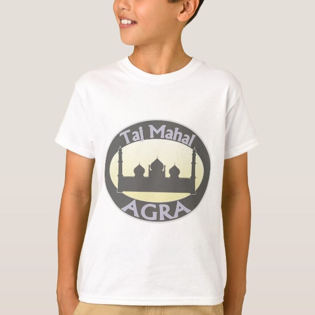 T-shirt Taj Mahal Agra (Frente)