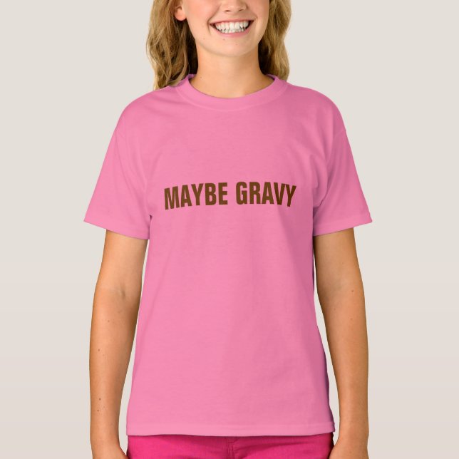 T-SHIRT TALVEZ GRAVY (Frente)