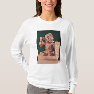 T-shirt Tampa da urna com uma figura de um guerreiro