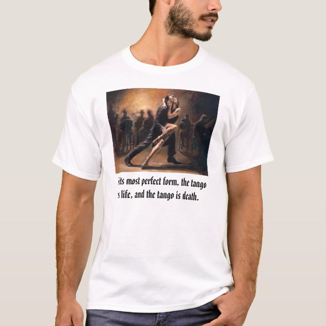 T-shirt tango em seu formulário mais perfeito, o tan… (Frente)
