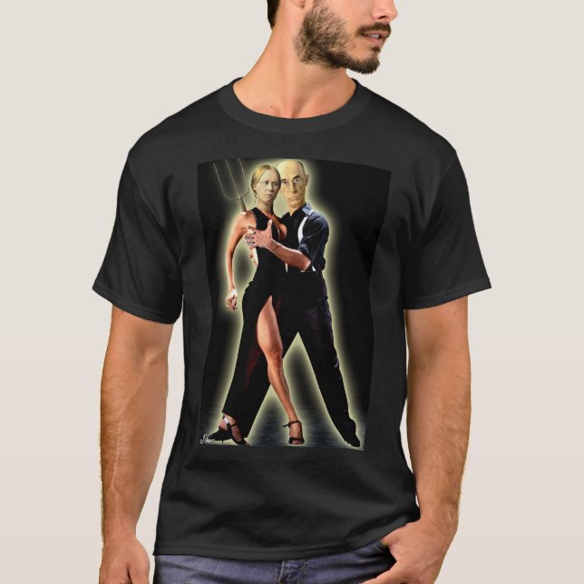 T-shirt Tango gótico (Frente)