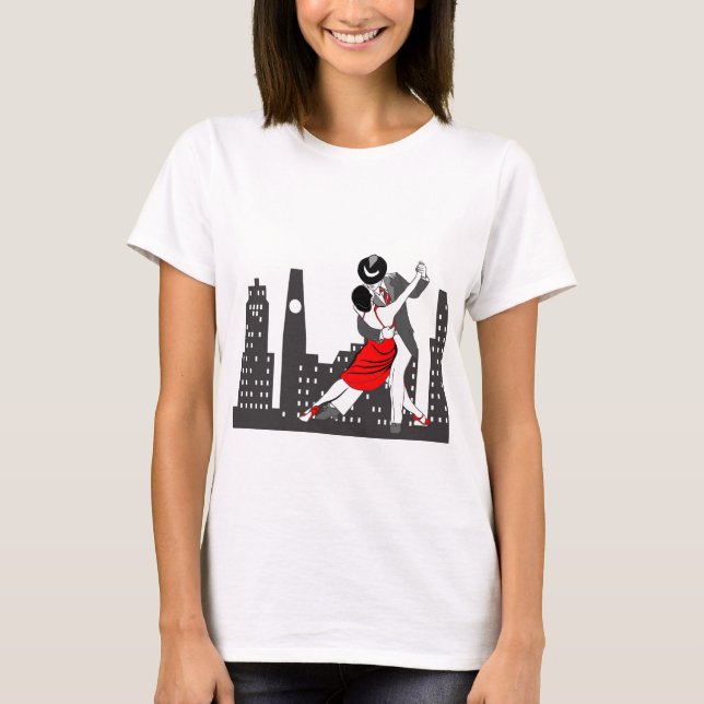 T-shirt Tango urbano (Frente)