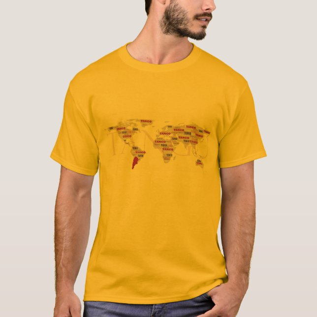 T-shirt Tango World (Frente)