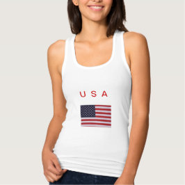 T-SHIRT TANK TOPUSAFLAG