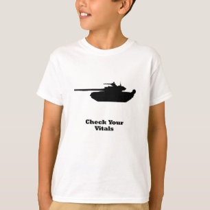T-shirt Tank Verifique seus sinais