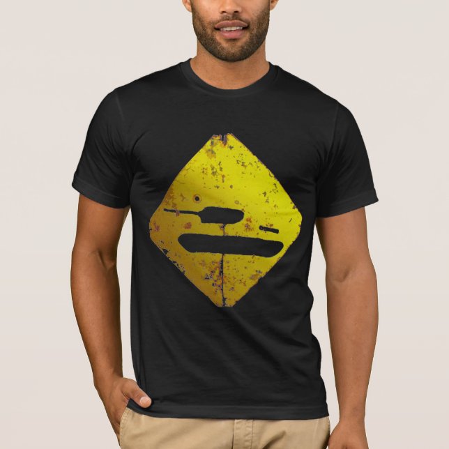 T-shirt tanks crossing - yellow (Frente)