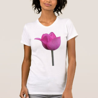 T-shirt Tanque cor-de-rosa da tulipa