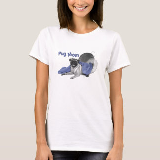 T-shirt Tanque da mamã do Pug