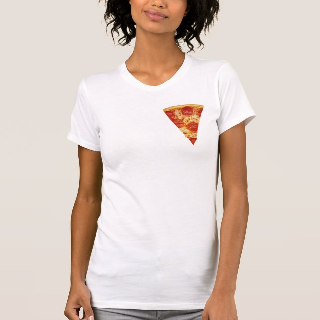T-shirt Tanque da pizza (Frente)