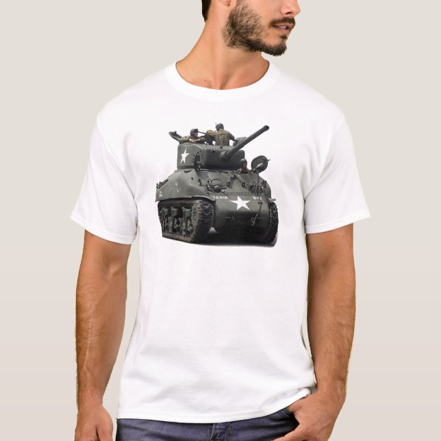 T-shirt Tanque de M4 Sherman (Frente)