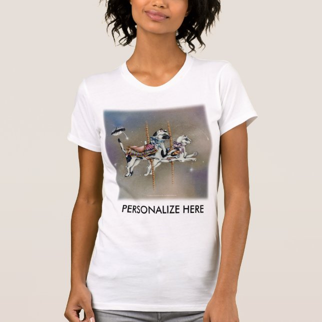 T-shirt Tanques - Carrossel Cats SQ (Frente)