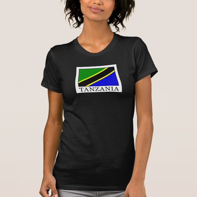 T-shirt Tanzânia (Frente)