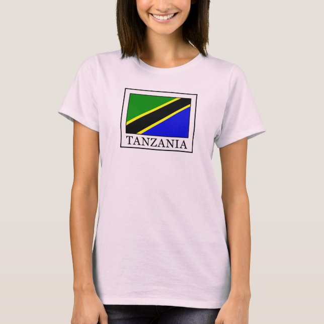 T-shirt Tanzânia (Frente)