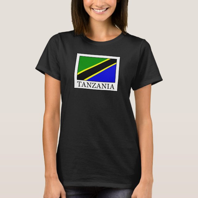 T-shirt Tanzânia (Frente)