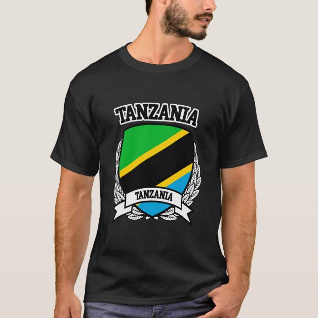 T-shirt Tanzânia (Frente)