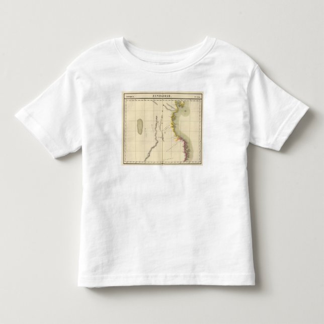T-shirt Tanzânia, Mozambique 43 (Frente)