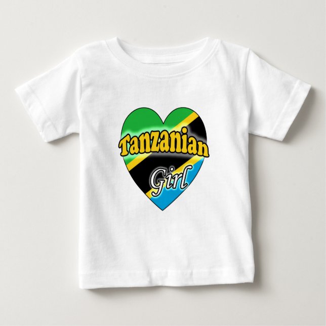 T-shirt Tanzanian Girl (Frente)